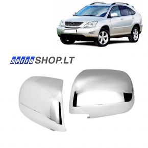 LEXUS RX chromuoti veidrodėlių gaubtai